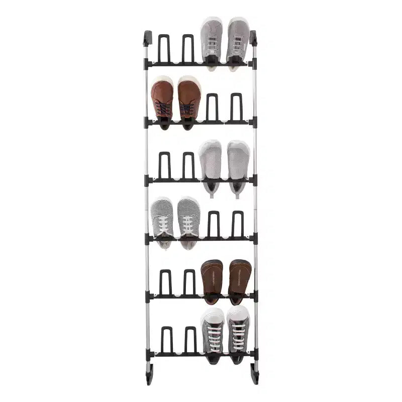 Organize It All Scarpiera da 12 paia da appendere alla porta Basic Collection