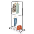 Whitmor Convertible Garment Rack Gray 1pc