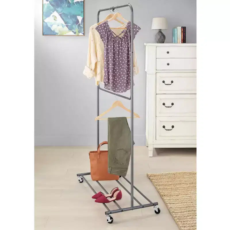 Whitmor Appendiabiti Convertibile Grigio 1 pz
