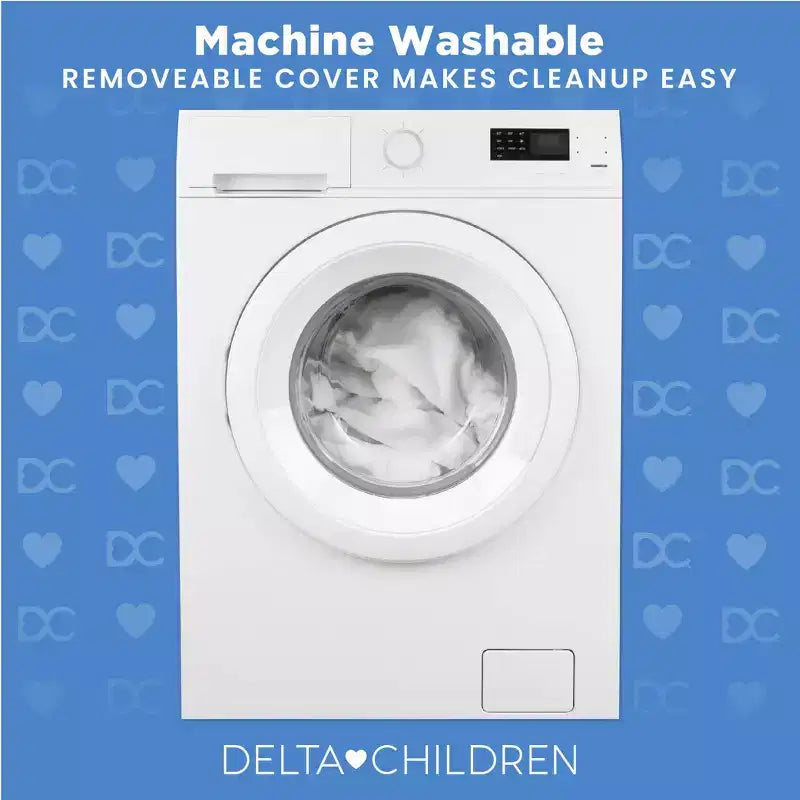 Delta Children Materassino per Culla Mini Traspirante da 10 cm con Cloud Core - Certificazione Greenguard Gold: Sensazione di Fermezza, Design Ibrido, Rivestimento Non Trapuntato