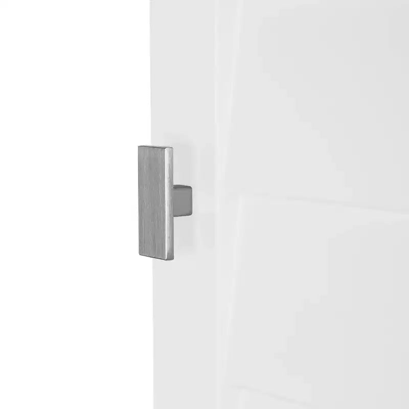 RiverRidge Brookfield, mobiletto e organizer da bagno e lavanderia a due ante con ripiani regolabili - Bianco