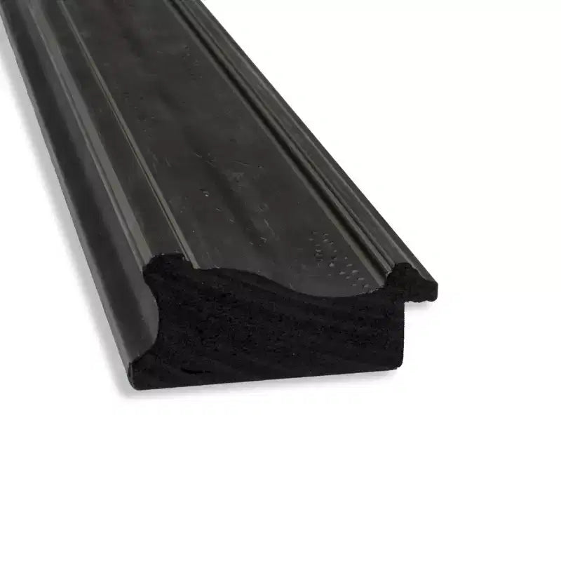 Specchio a figura intera stretto da appendere alla porta 45,7 cm x 132 cm Senza smussatura - Amanti Art, Nero relitto