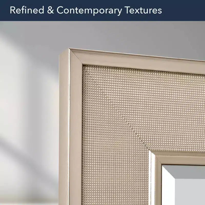 Head West 18"x24" Specchio da Parete e Bagno Elegante in Nichel Spazzolato Pave