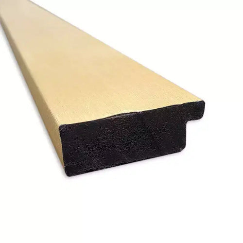 Specchio da parete senza smussatura Grace Brushed Gold 40" x 28" - Amanti Art: Rettangolare moderno, cornice in polistirene, include ferramenta di montaggio