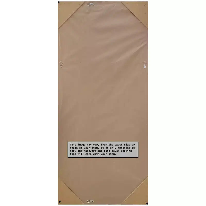 Specchio a figura intera da appoggio a parete Amanti Art, 74 x 165 cm, non smussato, rustico in corteccia