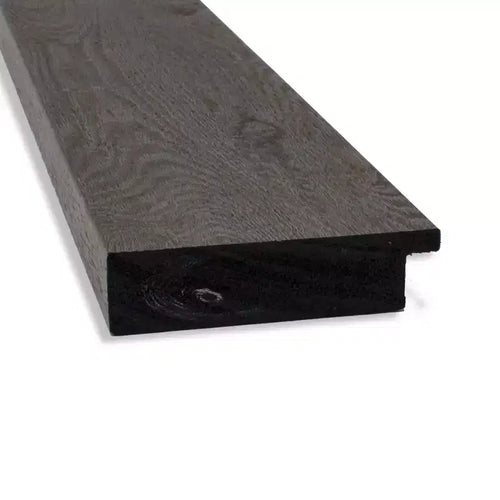 Specchio da parete per bagno Amanti Art con assi rustiche grigie, senza smussatura, 61 x 76 cm: Rettangolare, cornice in polistirene, montaggio a parete