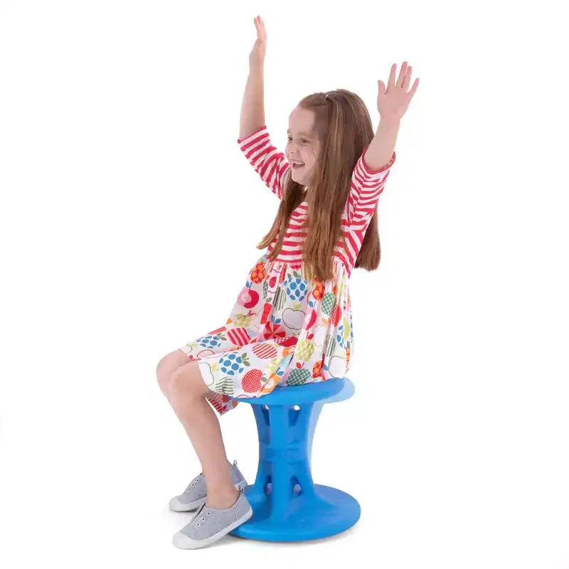 Sedia per bambini Wiggle di Simplay3 14" blu