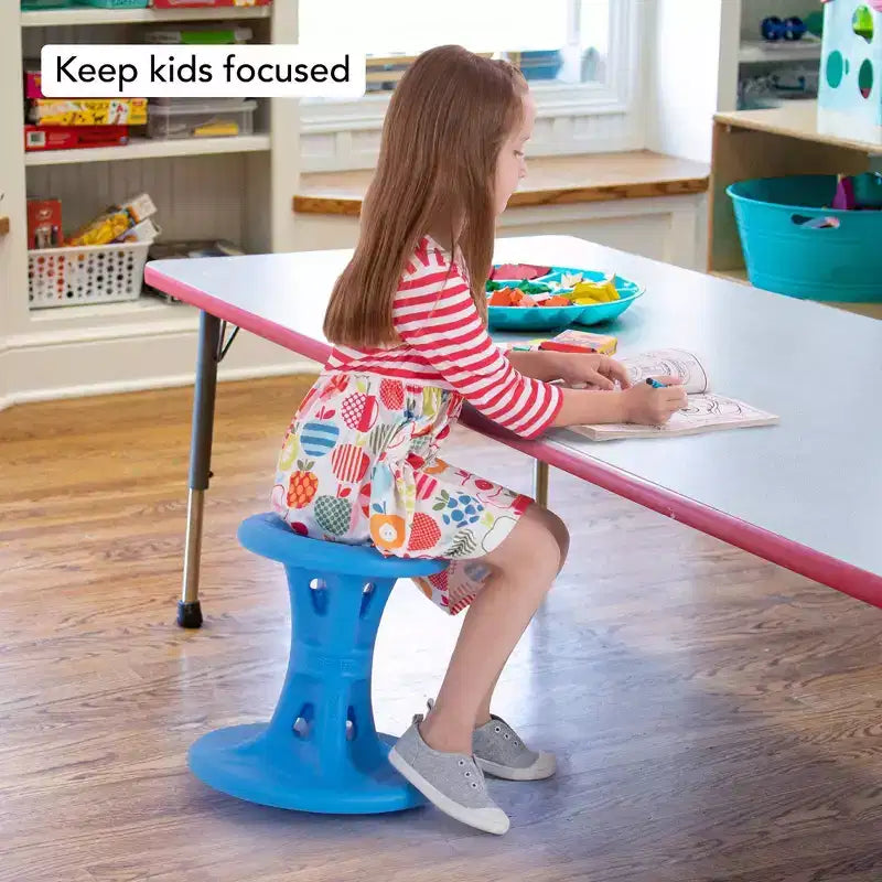Sedia per bambini Wiggle di Simplay3 14" blu