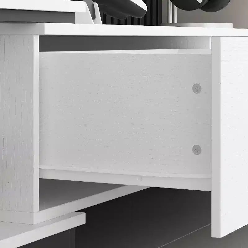 Mobile TV Moderno Allungabile Hitow Design Minimalista per Soggiorno Centro Intrattenimento