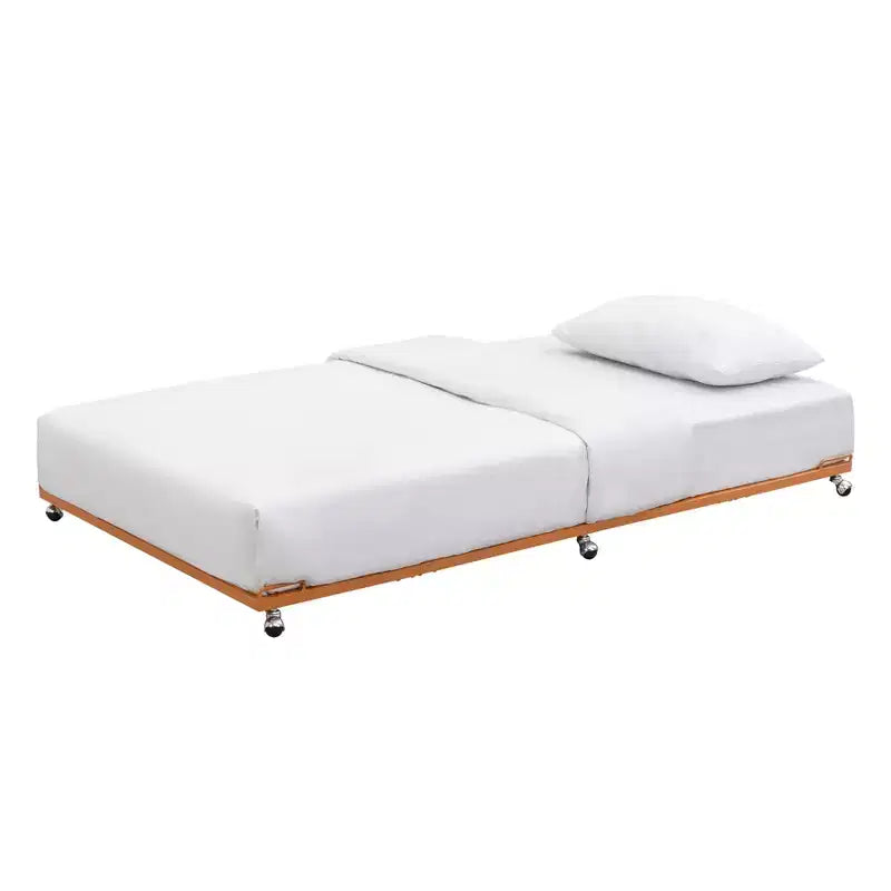 Kings Brand Furniture - Struttura letto estraibile con rotelle, in metallo, per divano letto, con doghe in acciaio, misura singola