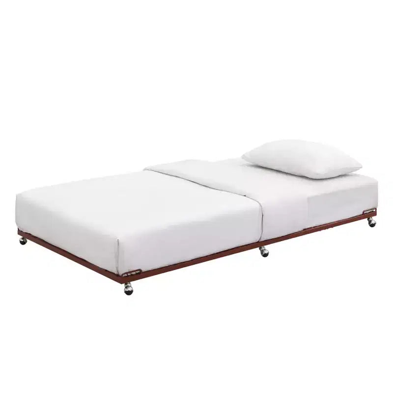 Kings Brand Furniture - Struttura letto estraibile con rotelle, in metallo, per divano letto, con doghe in acciaio, misura singola