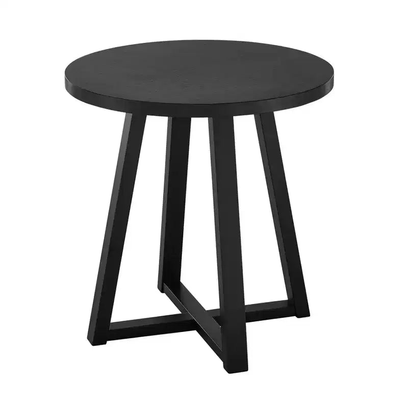 Set di tavolini da caffè ovali in legno Roundhill Furniture Modern Harmony, 3 pezzi