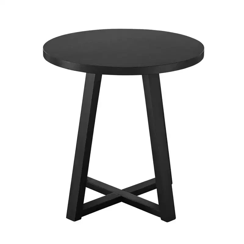 Set di tavolini da caffè ovali in legno Roundhill Furniture Modern Harmony, 3 pezzi