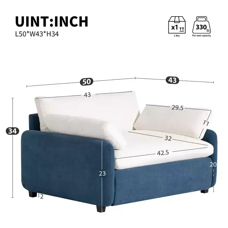 Poltrona GDFStudio Lilith 50 in ciniglia oversize a blocchi di colore, poltrona singola