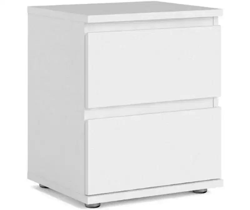 Comodino 2 cassetti HomeStock