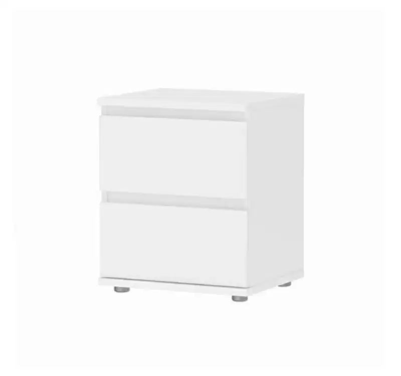 Comodino 2 cassetti HomeStock