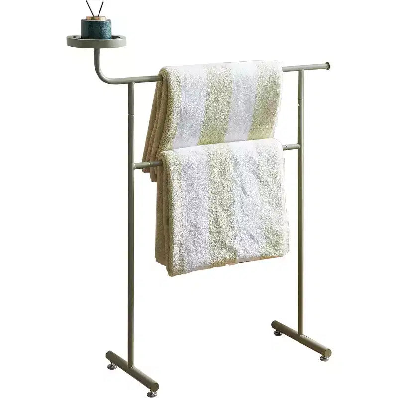 Kings Brand Furniture Servomuto Appendiabiti con Aste, Vassoi portaoggetti e Appendiabiti, Organizzatore Autoportante per Camere da Letto e Ingressi