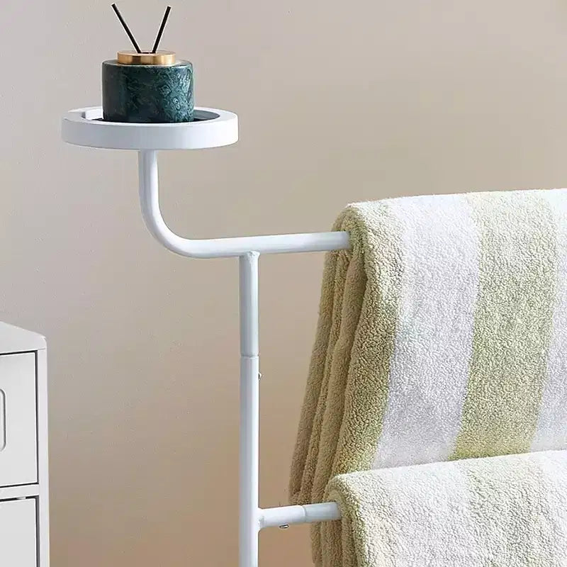 Kings Brand Furniture Servomuto Appendiabiti con Aste, Vassoi portaoggetti e Appendiabiti, Organizzatore Autoportante per Camere da Letto e Ingressi