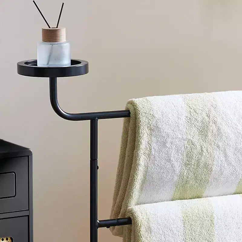 Kings Brand Furniture Servomuto Appendiabiti con Aste, Vassoi portaoggetti e Appendiabiti, Organizzatore Autoportante per Camere da Letto e Ingressi