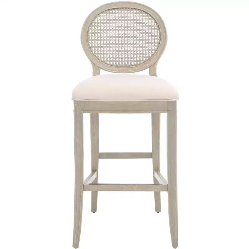 Sgabello da bar in rattan Karlee (set di 2) - SFV2132 - Safavieh Couture