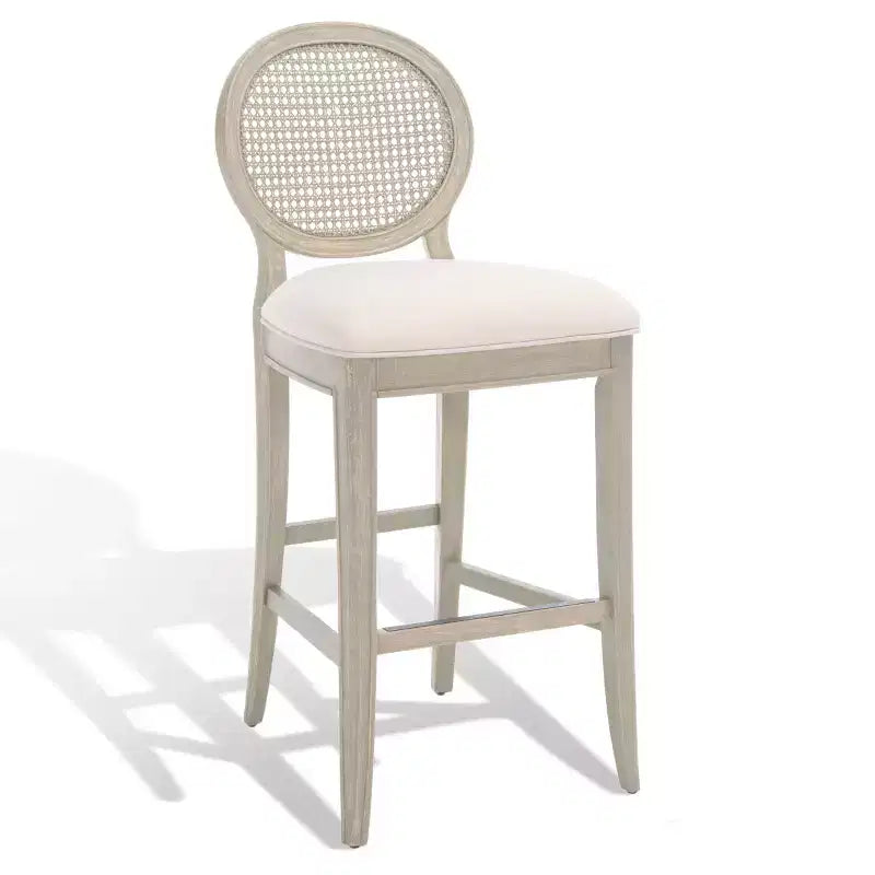 Sgabello da bar in rattan Karlee (set di 2) - SFV2132 - Safavieh Couture