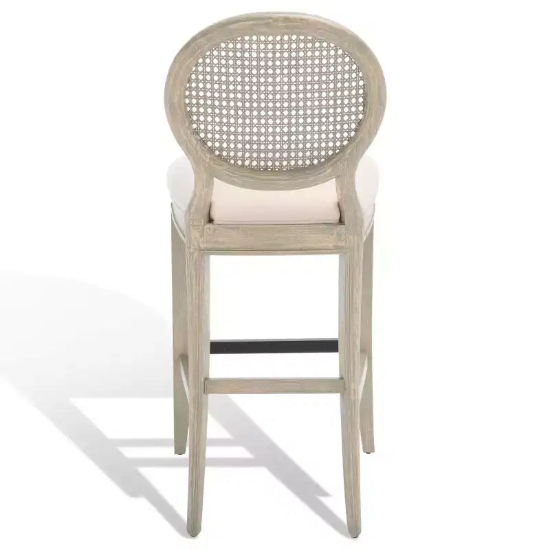 Sgabello da bar in rattan Karlee (set di 2) - SFV2132 - Safavieh Couture