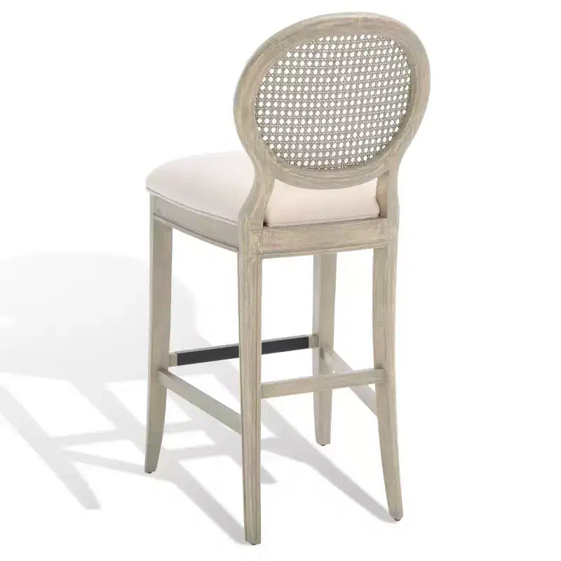 Sgabello da bar in rattan Karlee (set di 2) - SFV2132 - Safavieh Couture