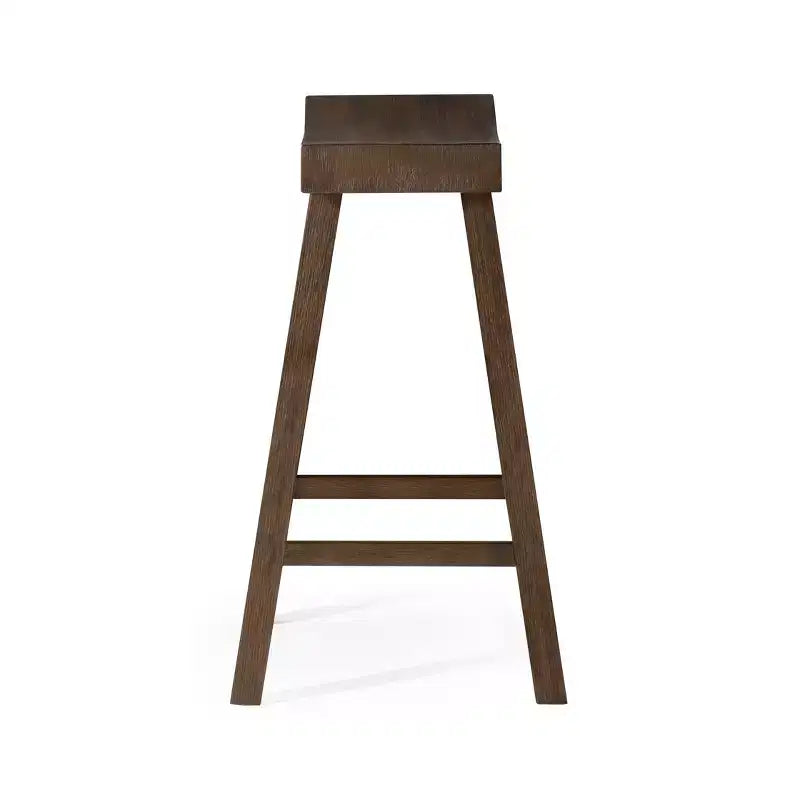 Sgabello da bancone in legno senza schienale Maven Lane Vincent 27