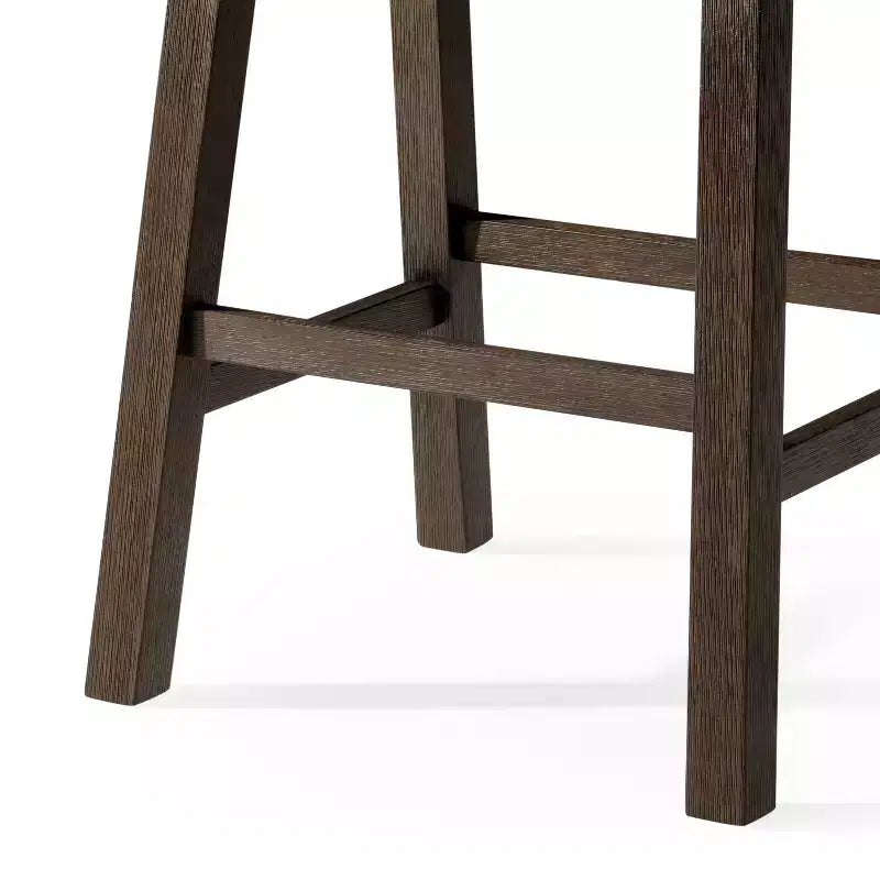 Sgabello da bancone in legno senza schienale Maven Lane Vincent 27
