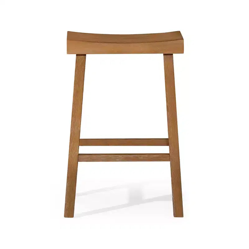 Sgabello da bancone in legno senza schienale Maven Lane Vincent 27