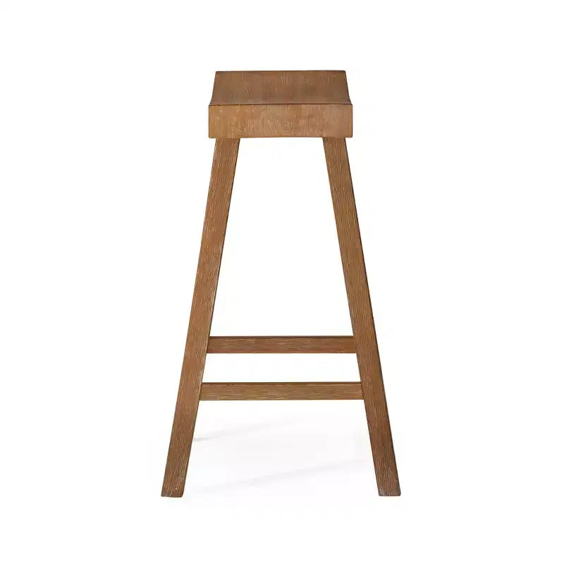 Sgabello da bancone in legno senza schienale Maven Lane Vincent 27