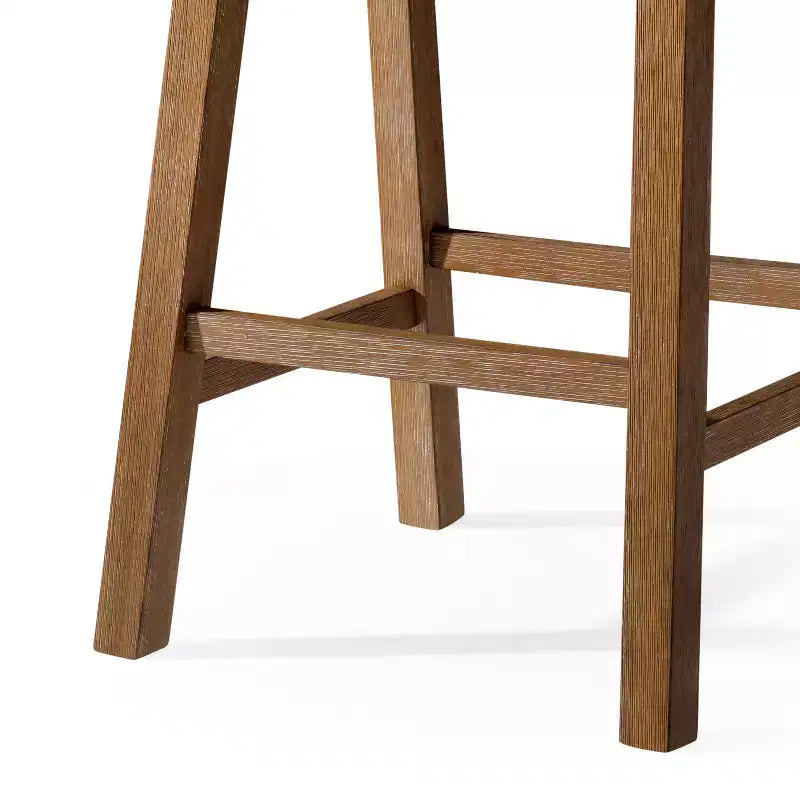Sgabello da bancone in legno senza schienale Maven Lane Vincent 27