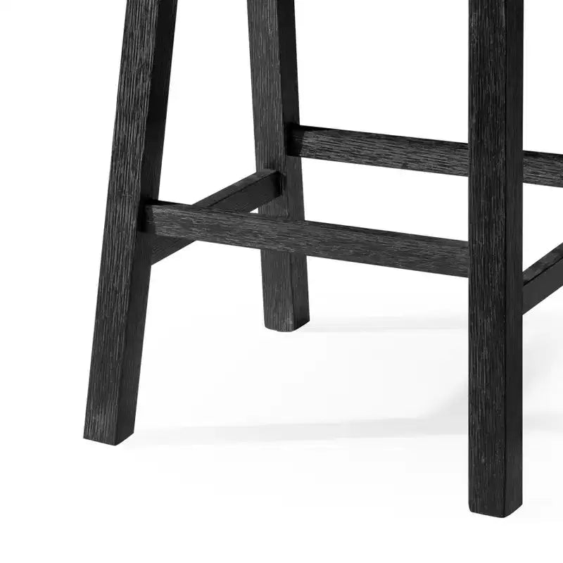 Sgabello da bancone in legno senza schienale Maven Lane Vincent 27