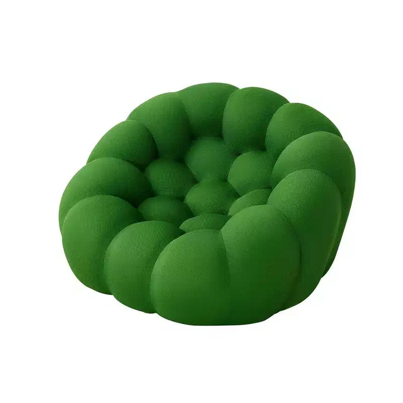 MAYEERTY 74.8 Divanetto Moderno Bubble a 2 Posti, Divano Imbottito in Tessuto a Rete 3D per Soggiorno