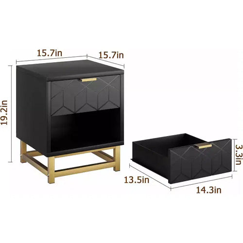 Comò a 2/3/4/5/6/7 cassetti con gambe in metallo, Cassettiera in legno con ampio spazio di archiviazione, Comodino moderno per camera da letto, soggiorno, corridoio