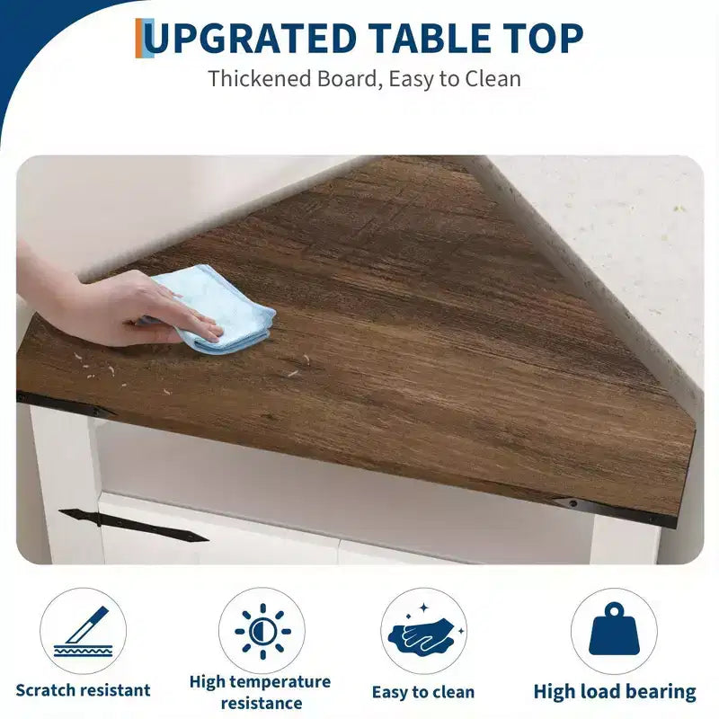 Mobile angolare da terra, armadietto piccolo autoportante per bagno, armadietto salvaspazio per angolo caffè, armadietto stretto per dispensa per soggiorno e bagno