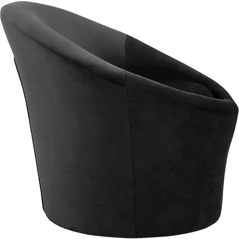 Meridian Furniture, Poltrona occasionale in velluto Tristan