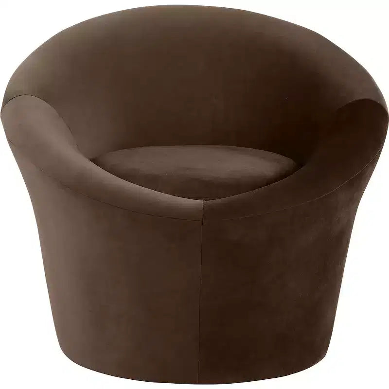 Meridian Furniture, Poltrona occasionale in velluto Tristan