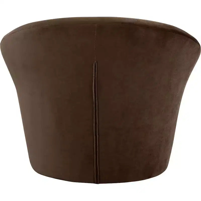Meridian Furniture, Poltrona occasionale in velluto Tristan