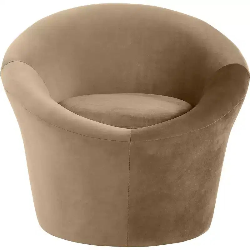 Meridian Furniture, Poltrona occasionale in velluto Tristan