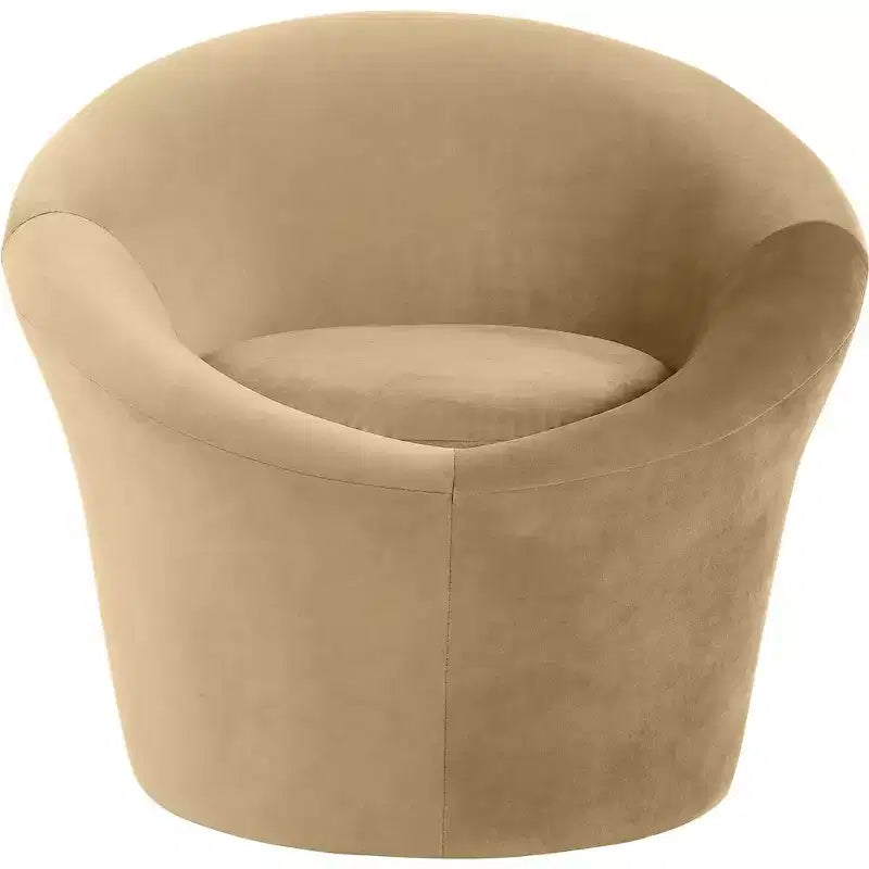 Meridian Furniture, Poltrona occasionale in velluto Tristan