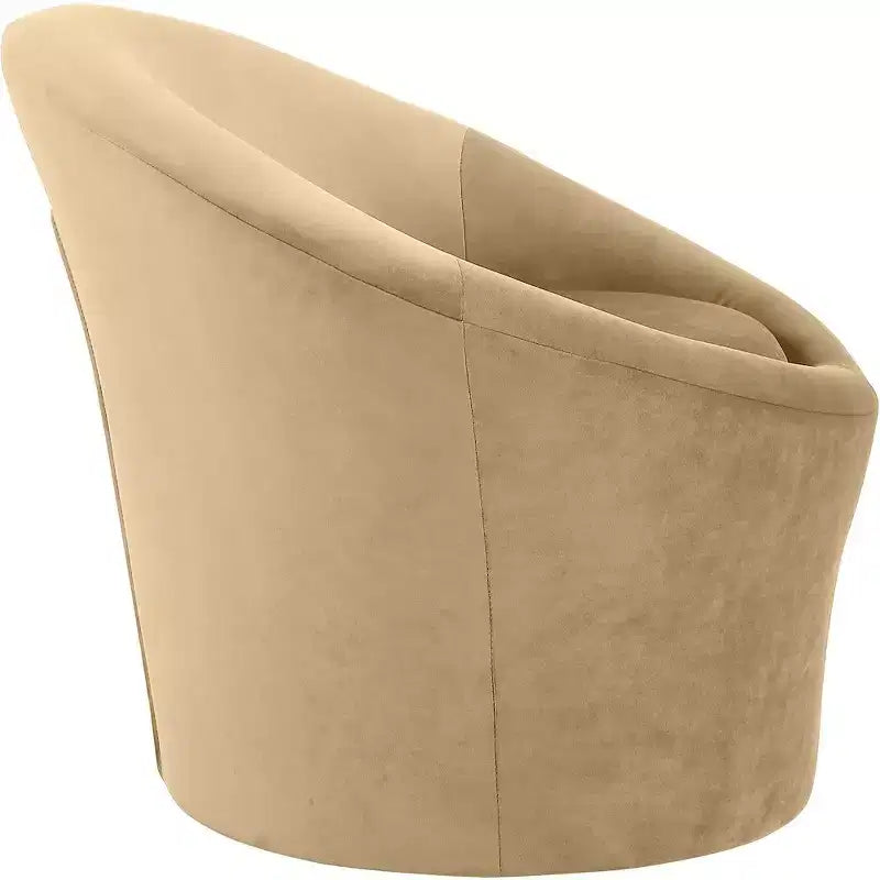 Meridian Furniture, Poltrona occasionale in velluto Tristan