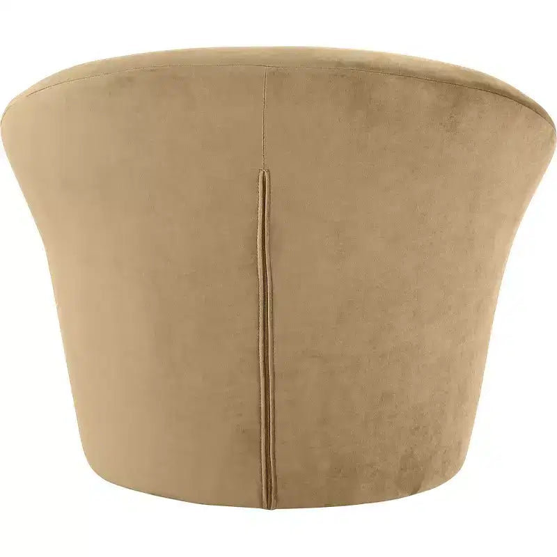 Meridian Furniture, Poltrona occasionale in velluto Tristan