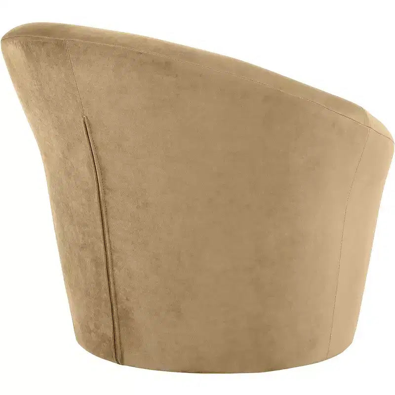Meridian Furniture, Poltrona occasionale in velluto Tristan