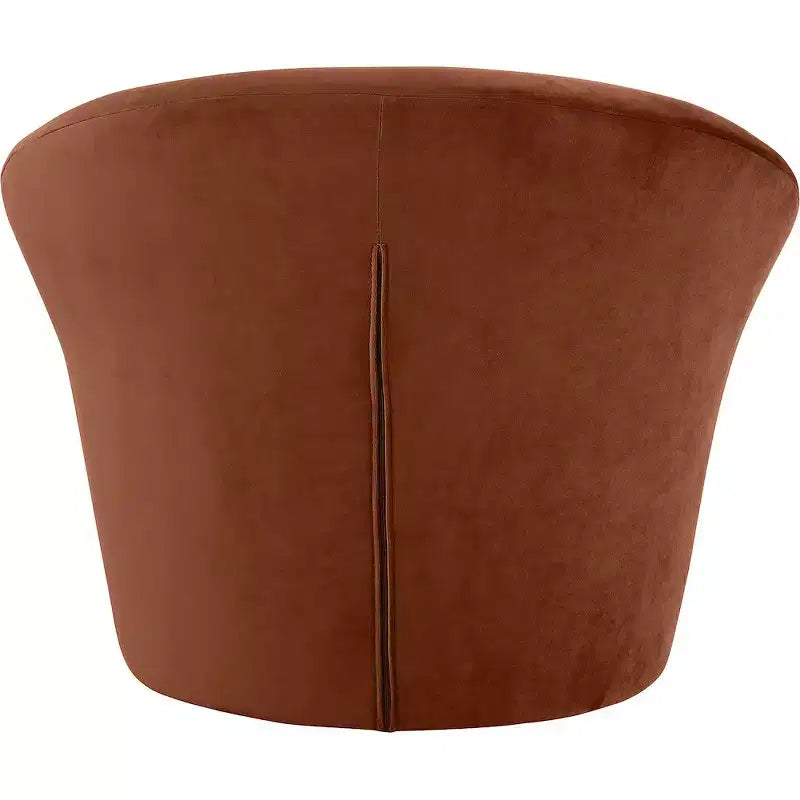 Meridian Furniture, Poltrona occasionale in velluto Tristan