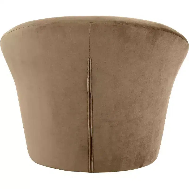 Meridian Furniture, Poltrona occasionale in velluto Tristan