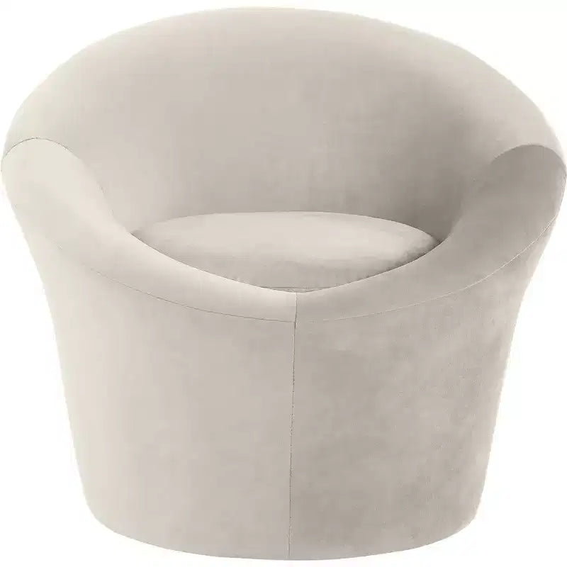 Meridian Furniture, Poltrona occasionale in velluto Tristan