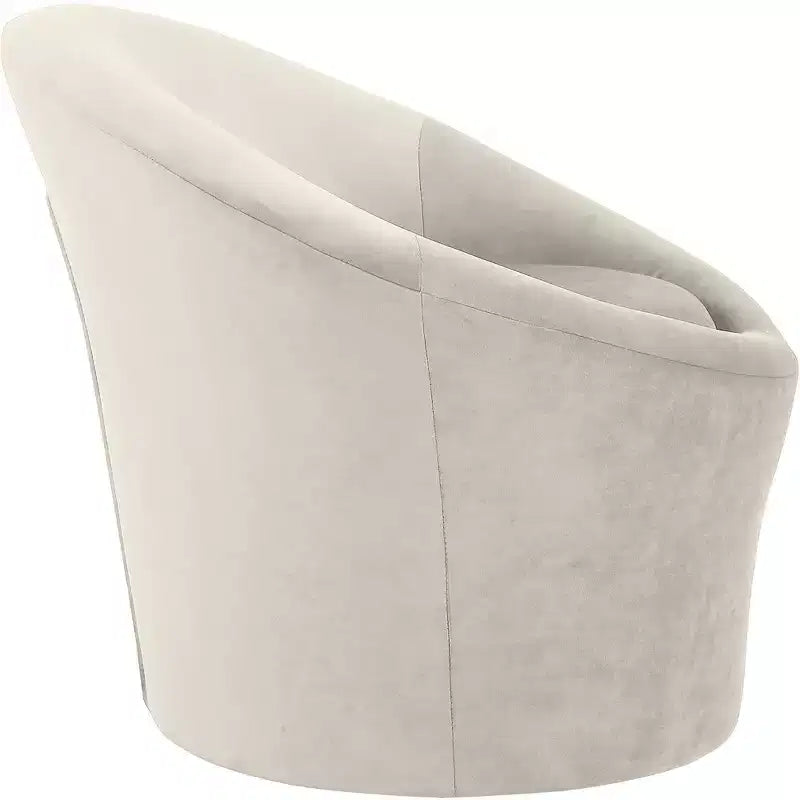 Meridian Furniture, Poltrona occasionale in velluto Tristan