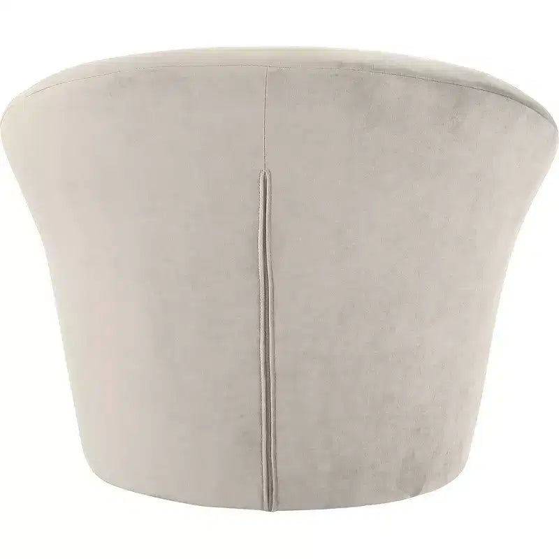 Meridian Furniture, Poltrona occasionale in velluto Tristan