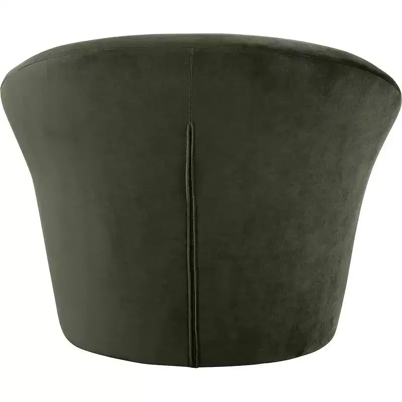 Meridian Furniture, Poltrona occasionale in velluto Tristan